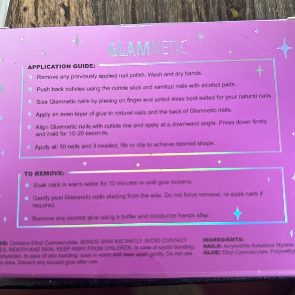Glamnetic x Ipsy reusable press on nails - Picture 2 of 2